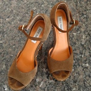Steve Madden wooden heels